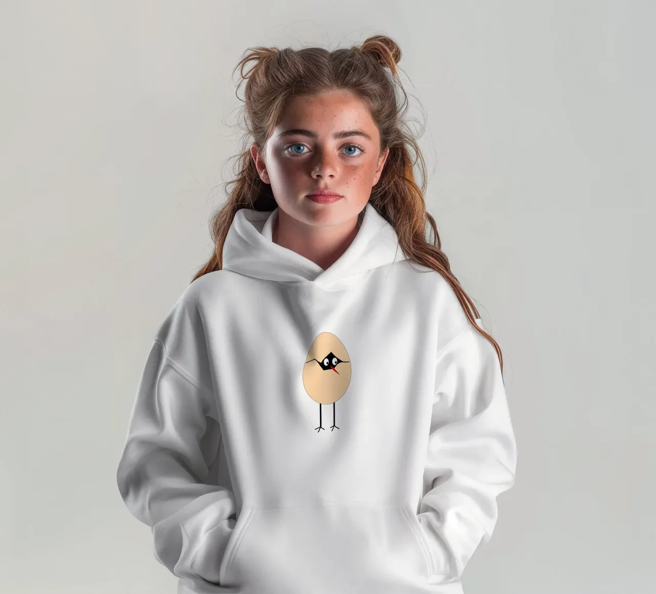 Ciao felpa bambino con cappuccio da SunflowerDE