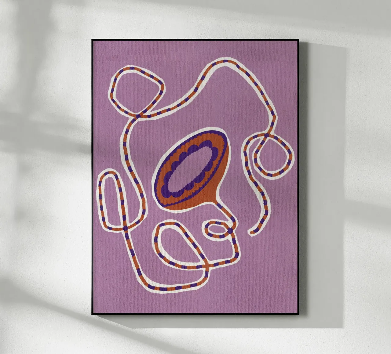 Delicate Bloom 21 plexiglass da Shatha Al Dafai