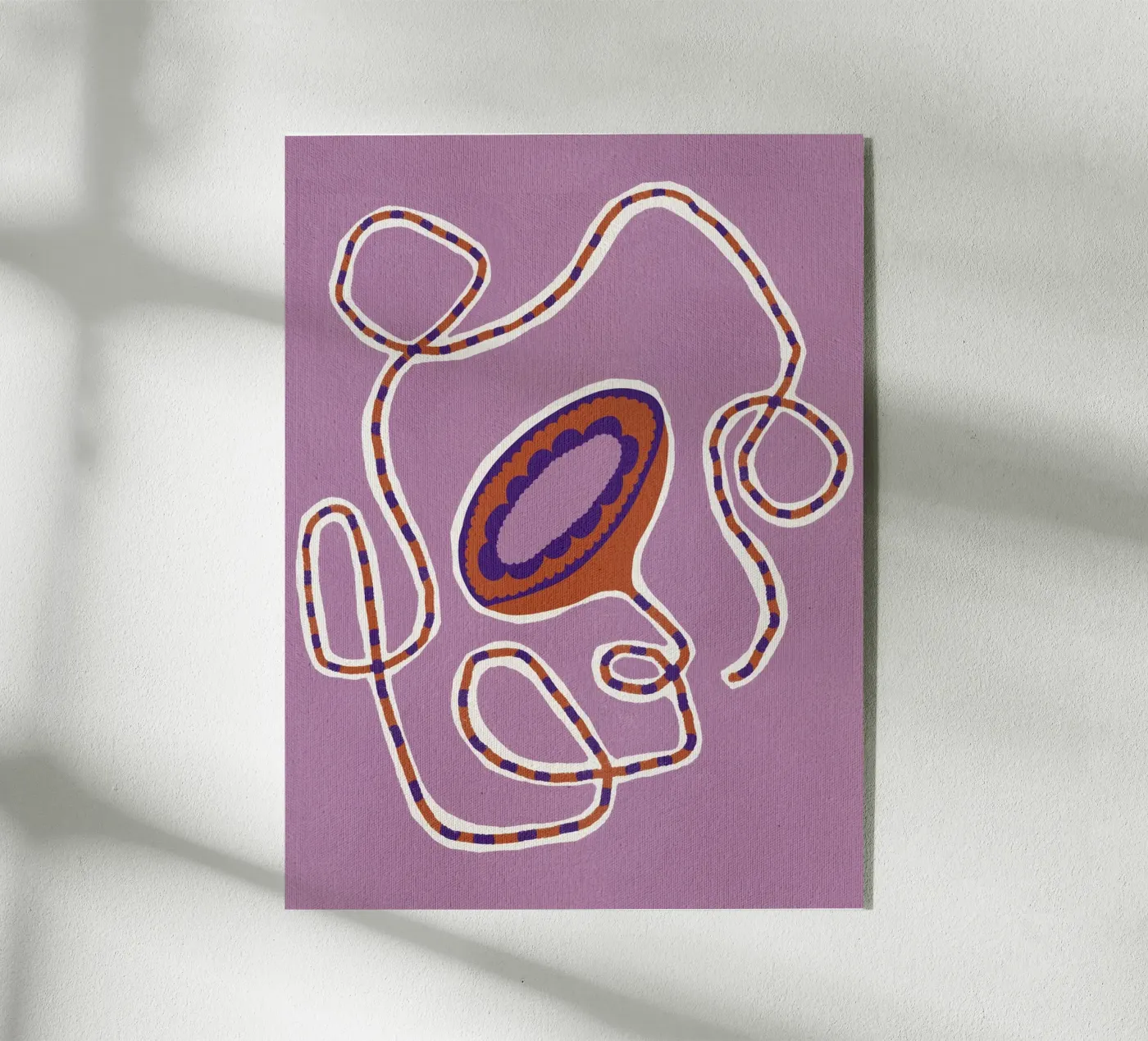 Delicate Bloom 21 plexiglass da Shatha Al Dafai