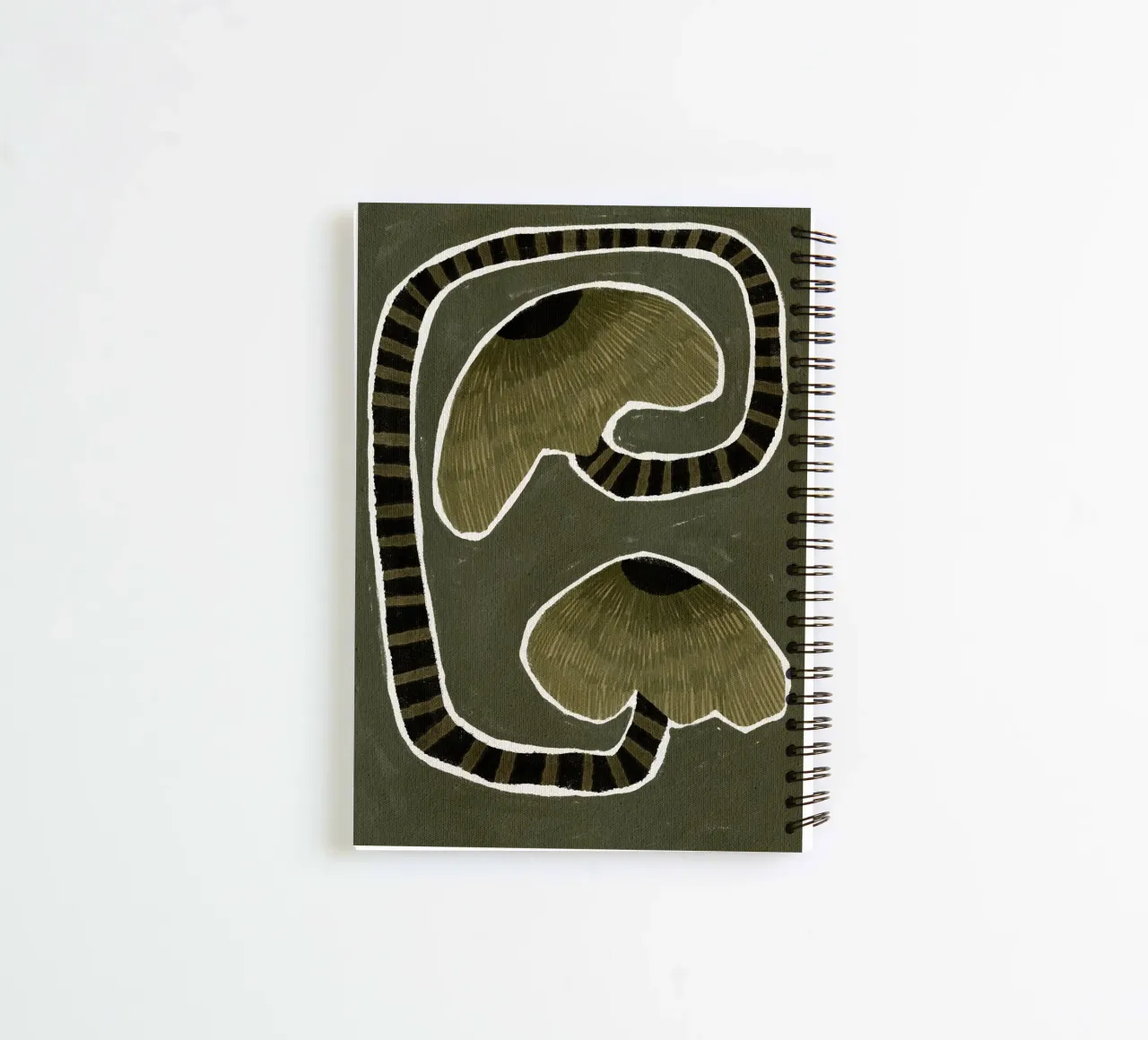 Delicate Bloom 20 spiral notebook by Shatha Al Dafai