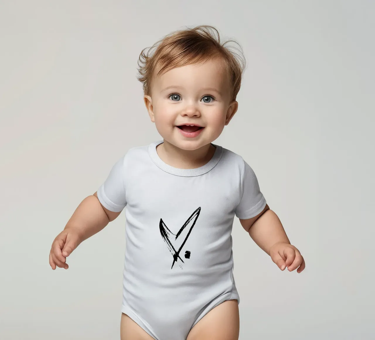 Herz body neonato maniche corte da LIMITED EDITION LETTERS
