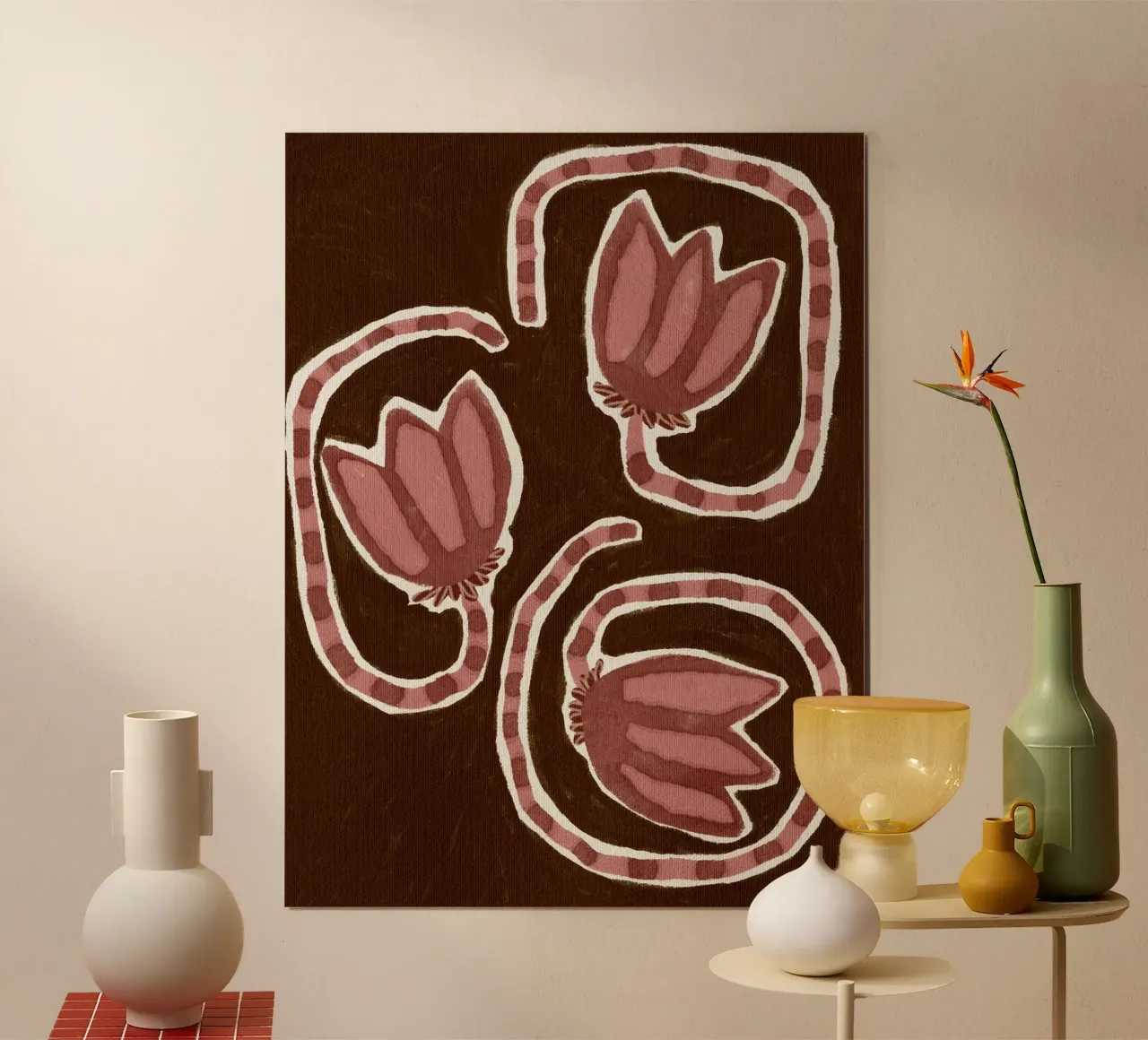 Delicate Bloom 19 poster da Shatha Al Dafai