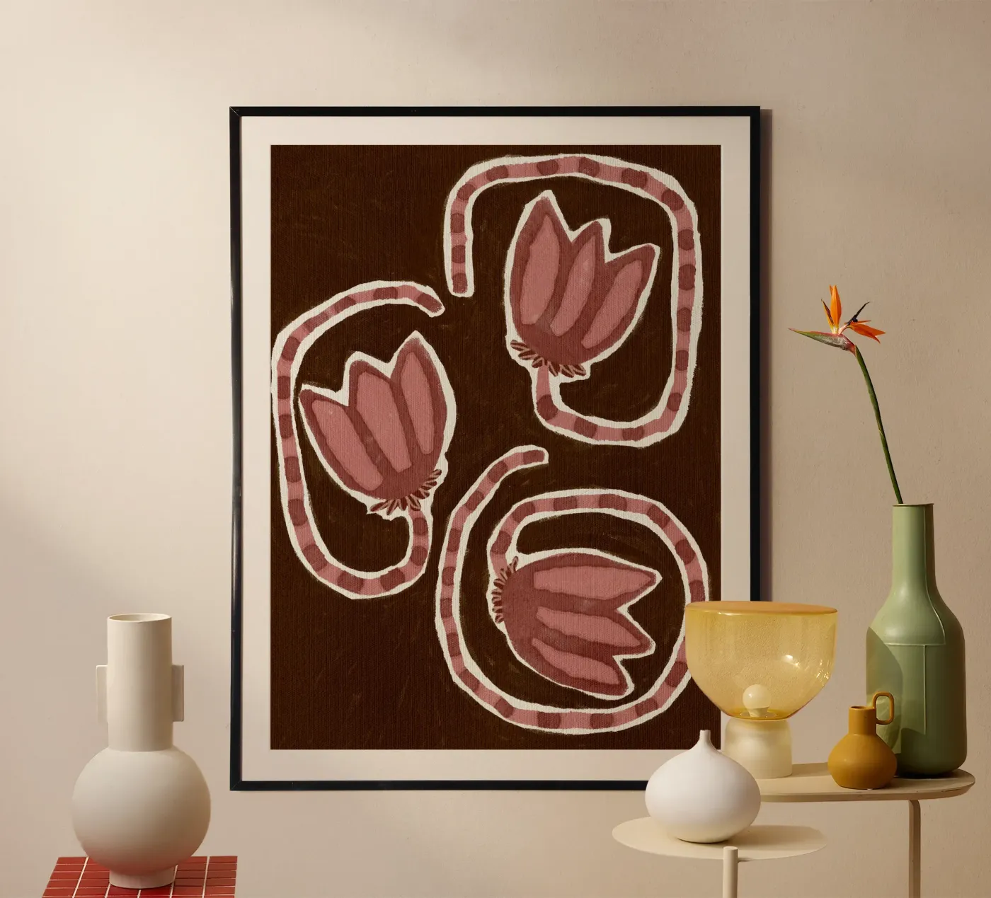 Delicate Bloom 19 poster da Shatha Al Dafai