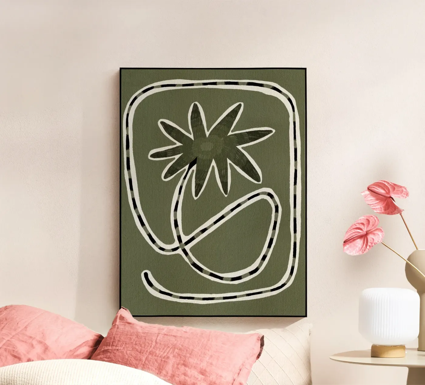 Delicate Bloom 18 plexiglass da Shatha Al Dafai