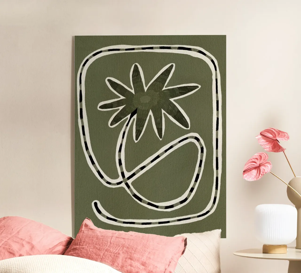 Delicate Bloom 18 plexiglass da Shatha Al Dafai