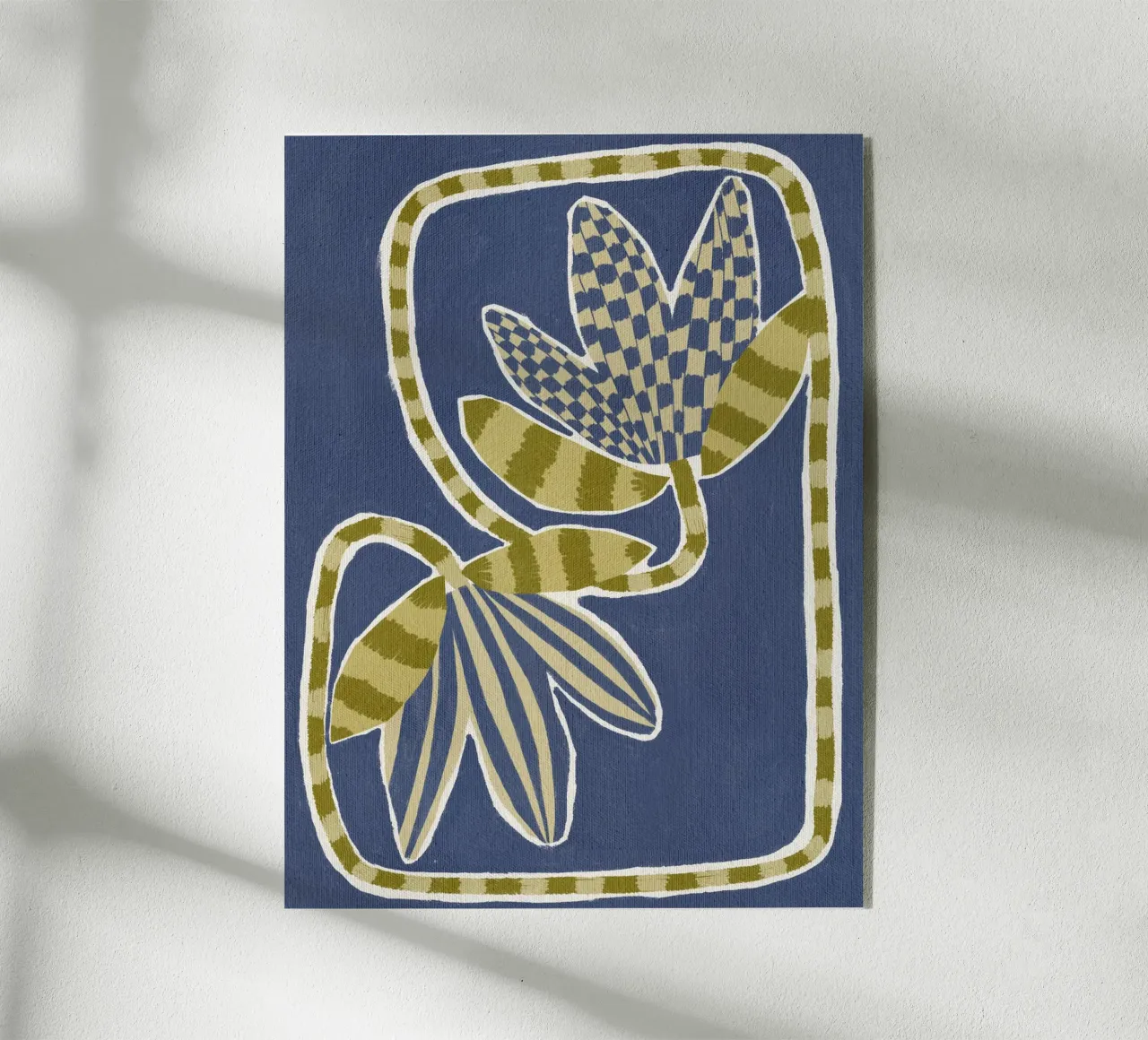 Delicate Bloom 17 acrylic glass by Shatha Al Dafai