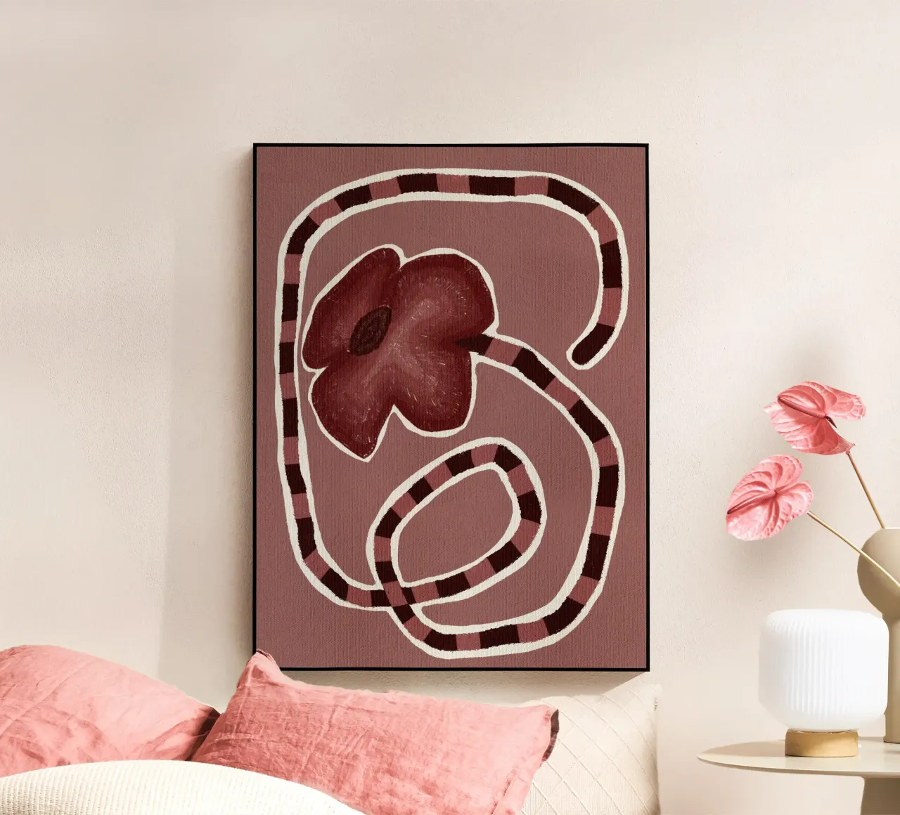 Delicate Bloom 15 plexiglass da Shatha Al Dafai