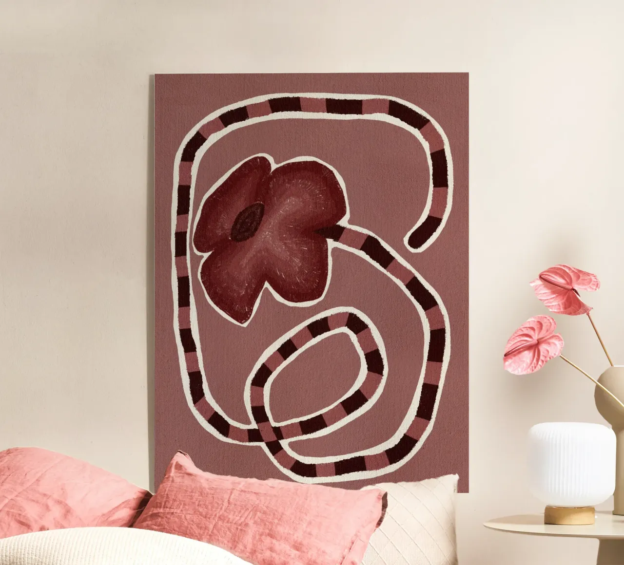 Delicate Bloom 15 plexiglass da Shatha Al Dafai