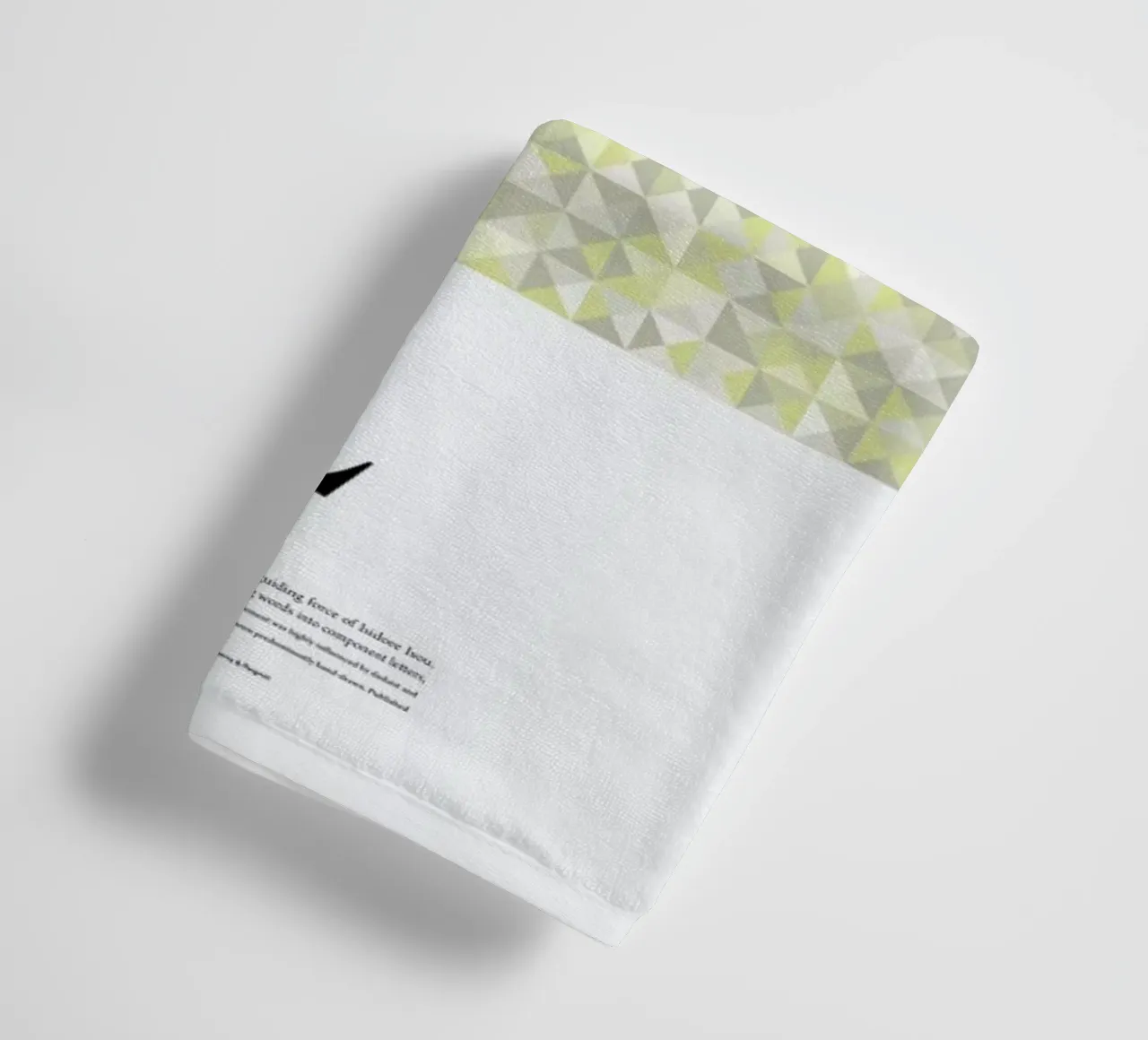 L - Lettrism asciugamano da bagno da The True Type