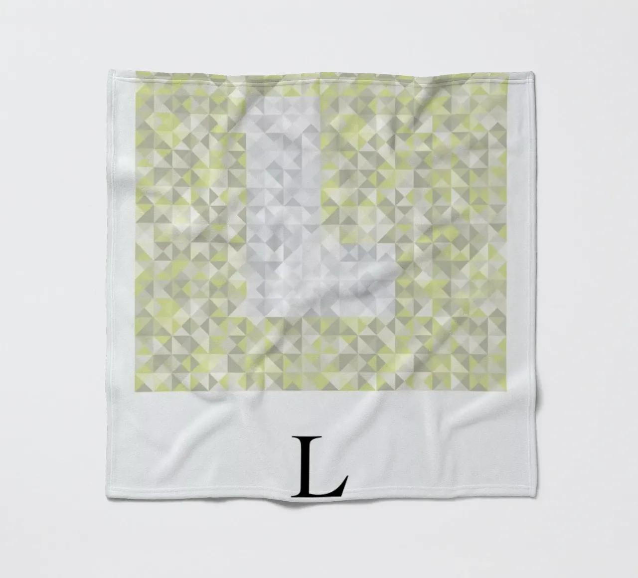L - Lettrism coperta in pile da The True Type