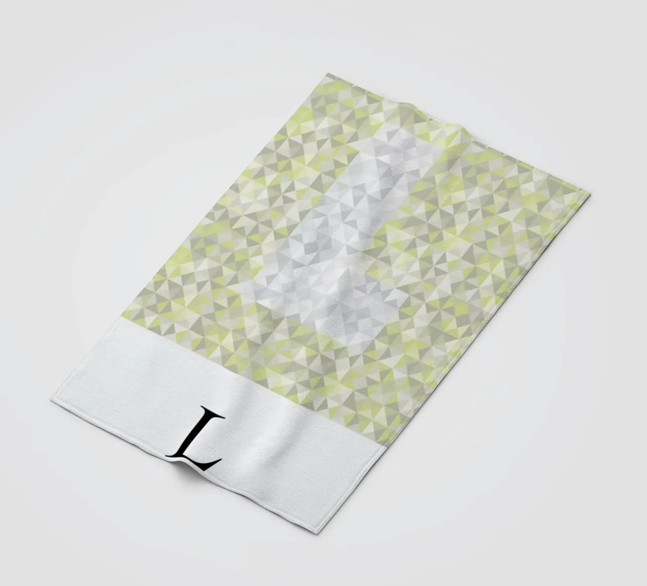 L - Lettrism coperta in pile da The True Type
