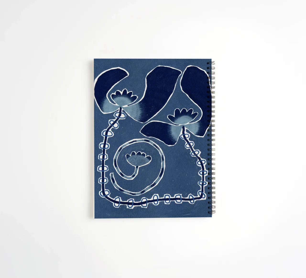 Delicate Bloom 13 spiral notebook by Shatha Al Dafai