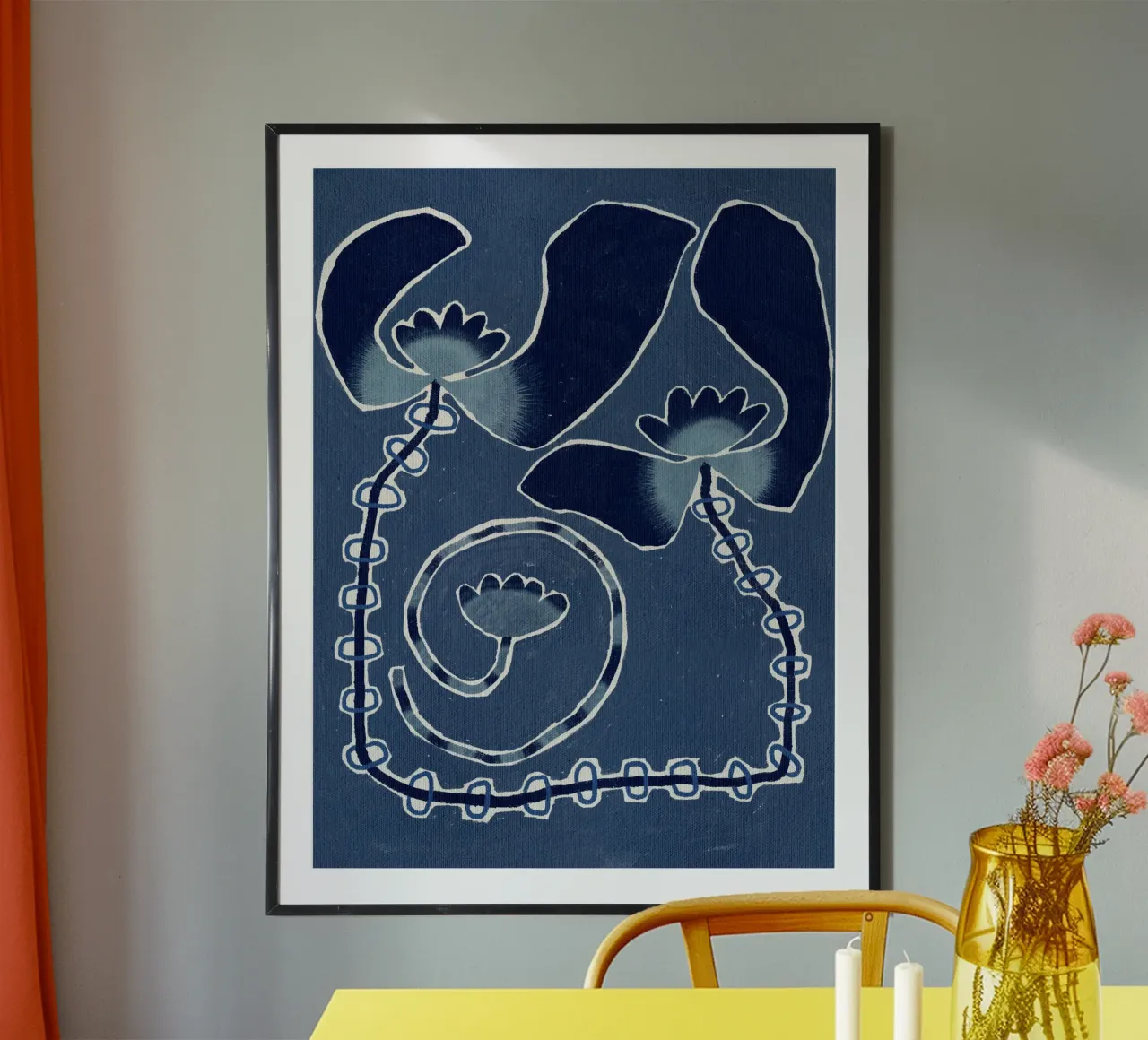 Delicate Bloom 13 poster da Shatha Al Dafai