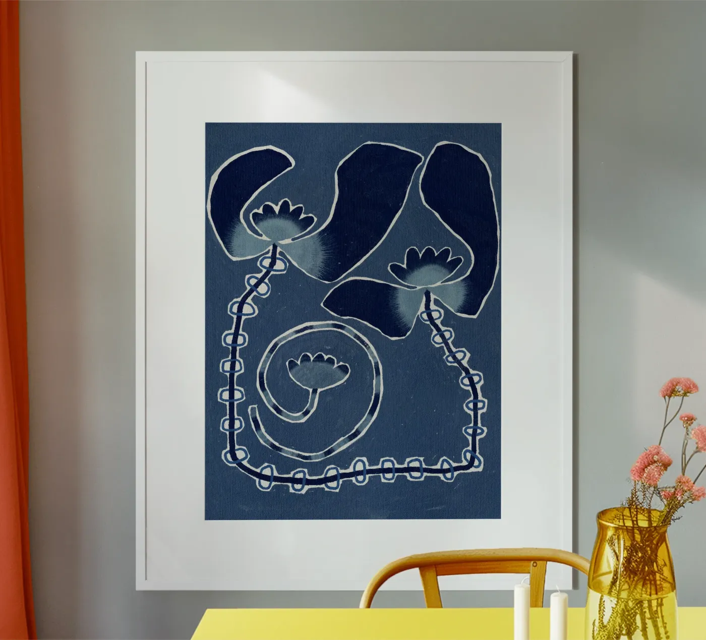 Delicate Bloom 13 poster da Shatha Al Dafai