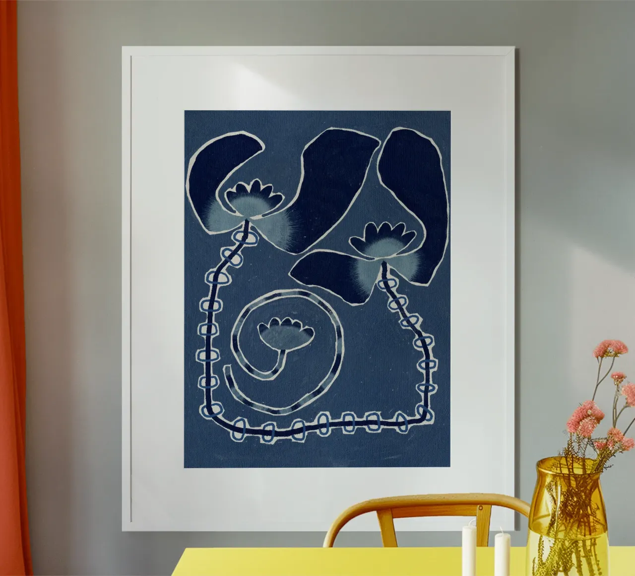 Delicate Bloom 13 poster da Shatha Al Dafai