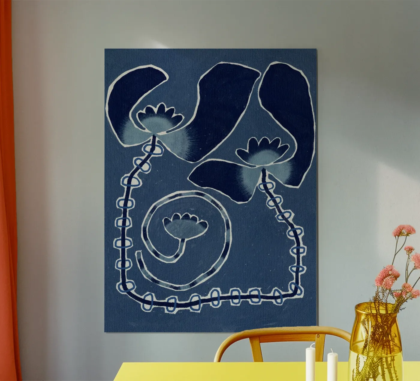 Delicate Bloom 13 poster da Shatha Al Dafai