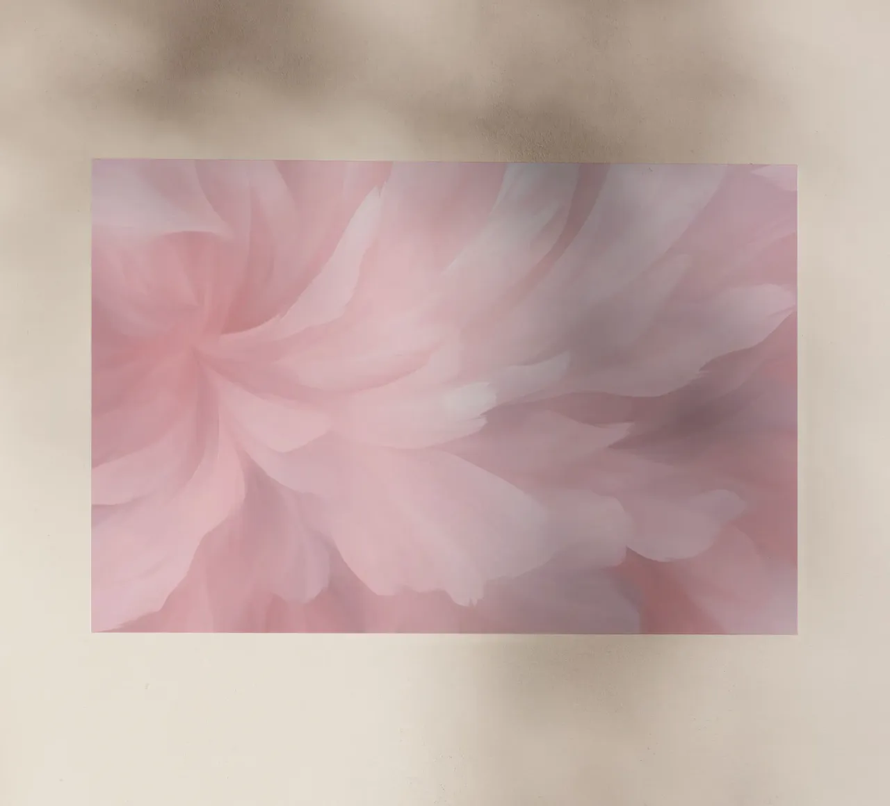 Bare Essence Bloom Pennellata astratta di fiori pellicola backlit da Andrea Haase Floral Passion