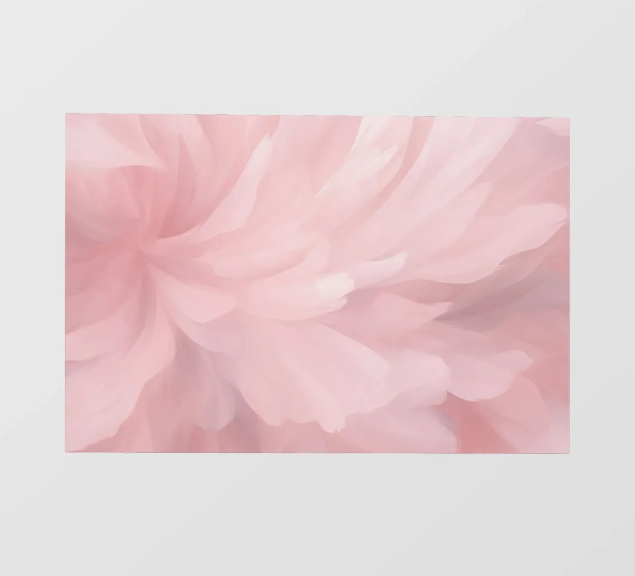 Bare Essence Bloom Pennellata astratta di fiori pellicola backlit da Andrea Haase Floral Passion