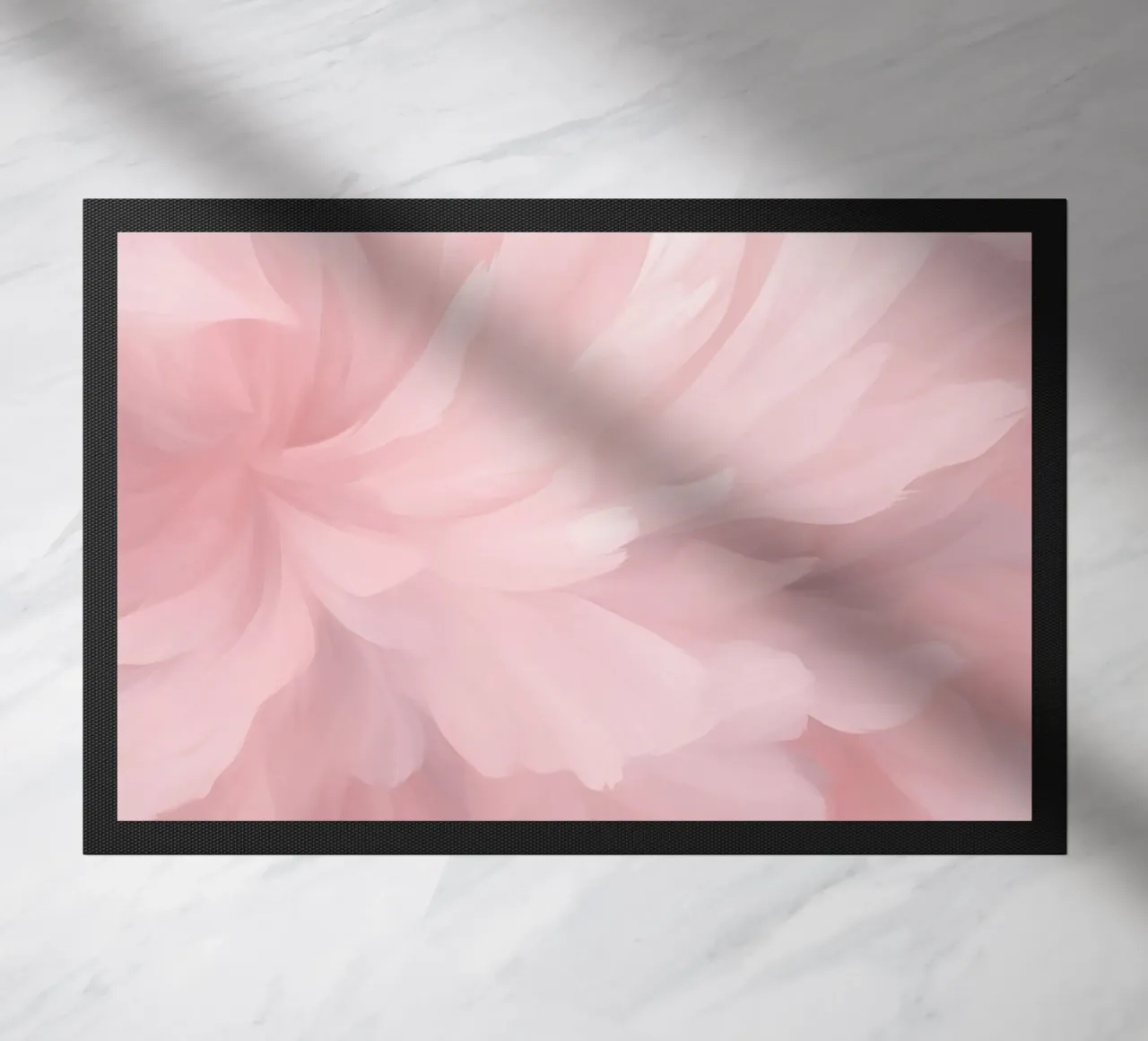 Bare Essence Bloom Pennellata astratta di fiori zerbino da Andrea Haase Floral Passion