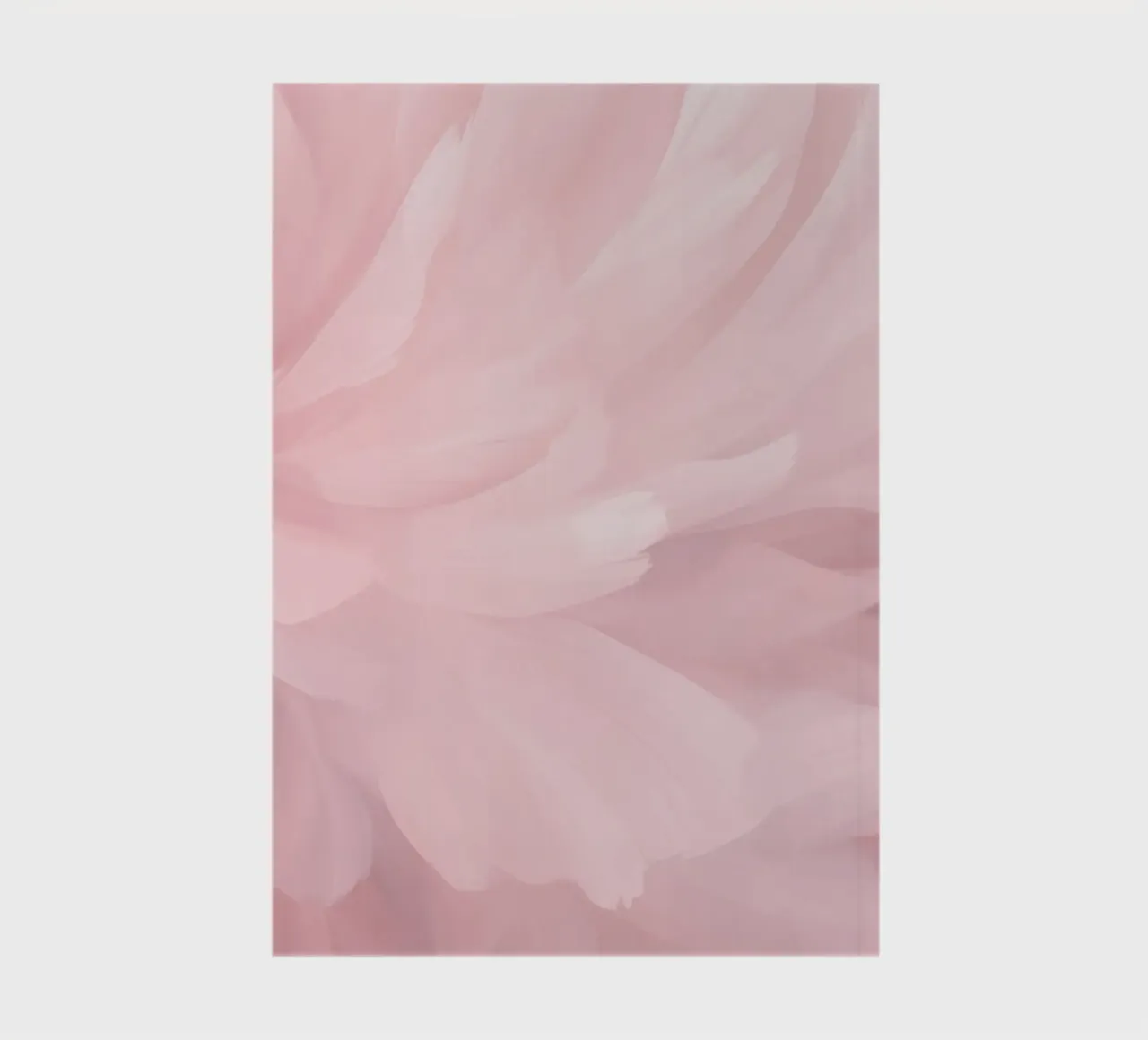 Bare Essence Bloom Brushwork Abstract Flower notebook by Andrea Haase Floral Passion