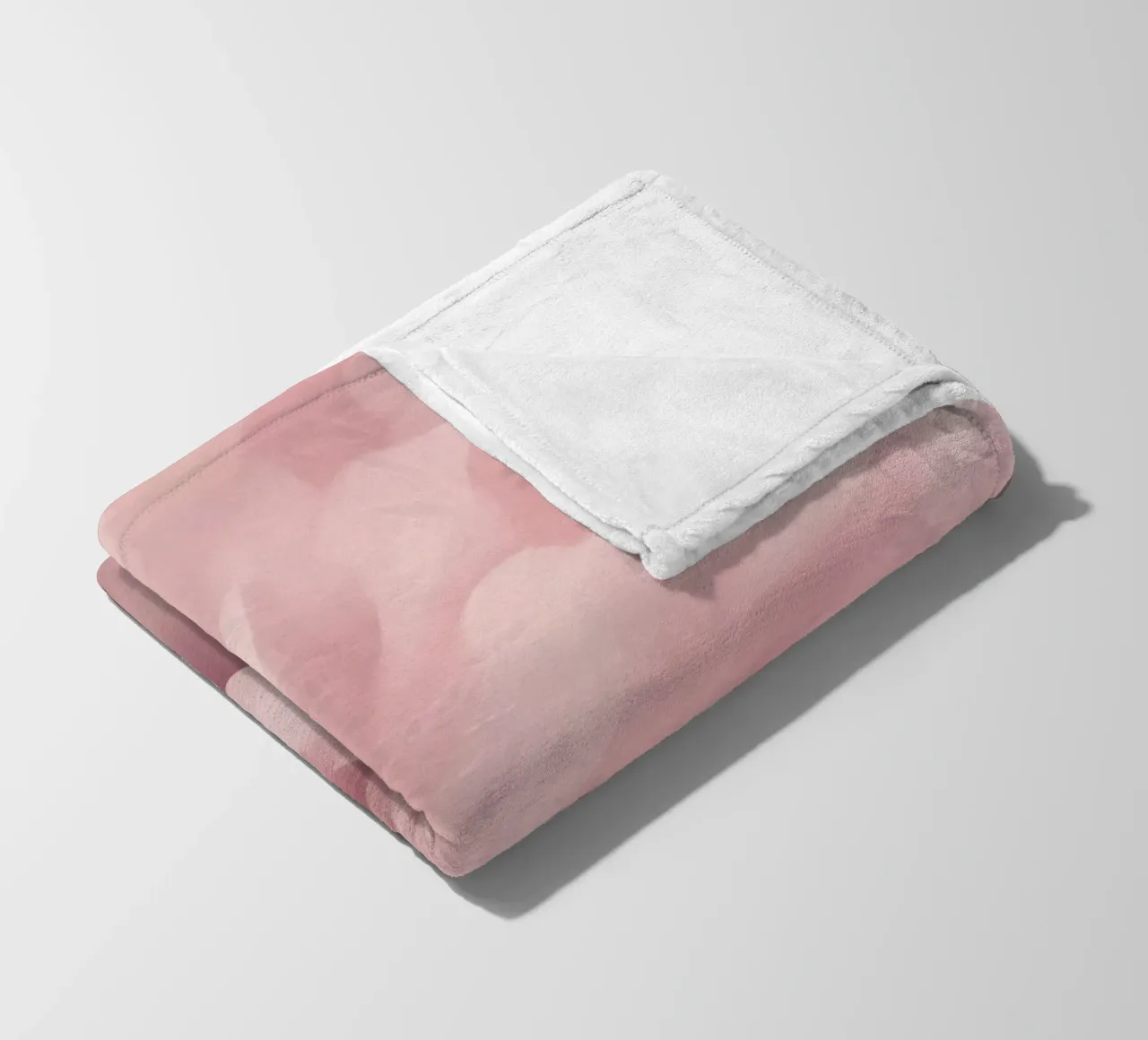 Bare Essence Bloom Brushwork Fiore astratto II coperta in pile da Andrea Haase Floral Passion