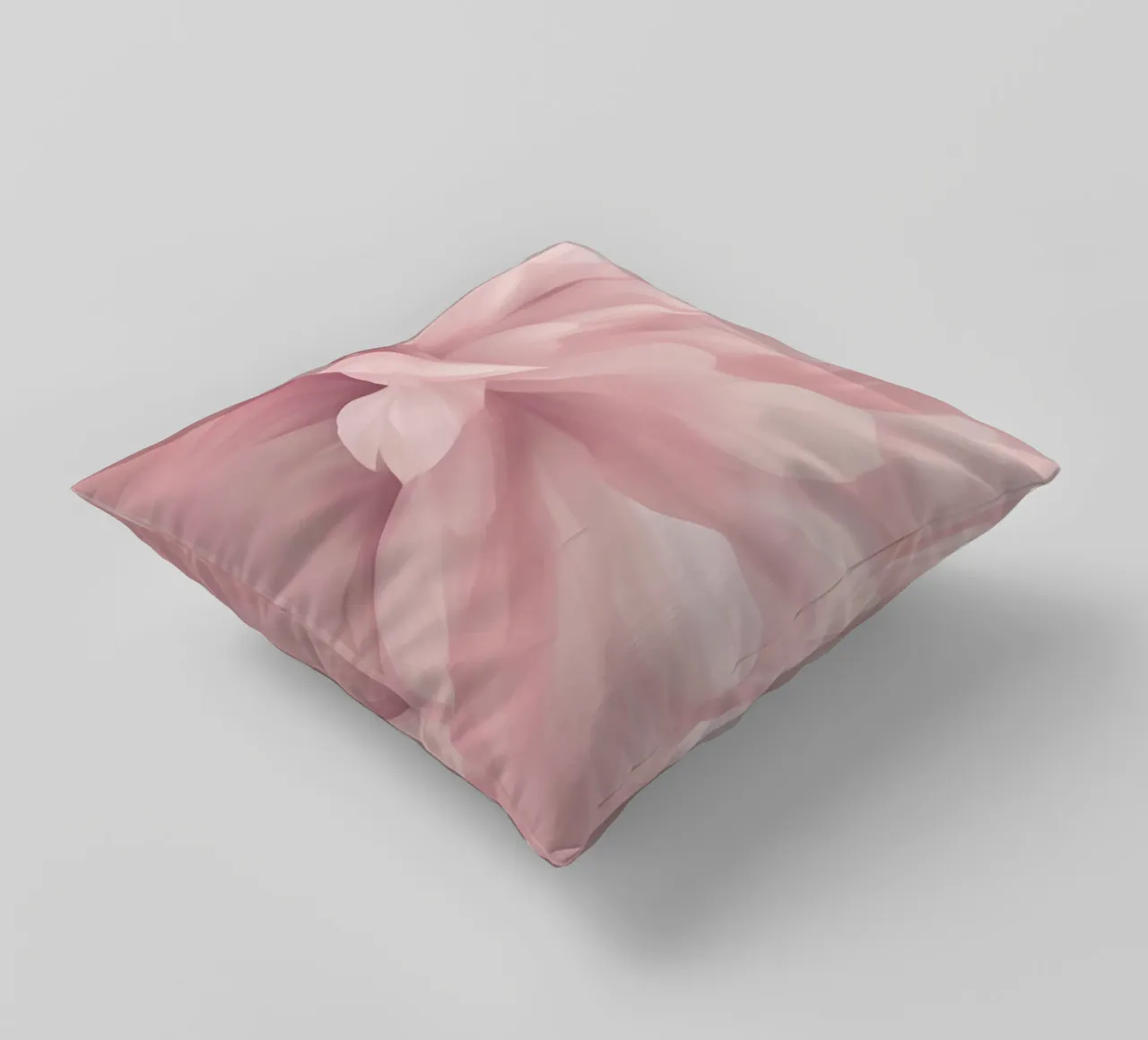 Bare Essence Bloom Brushwork Fiore astratto II cuscino da Andrea Haase Floral Passion