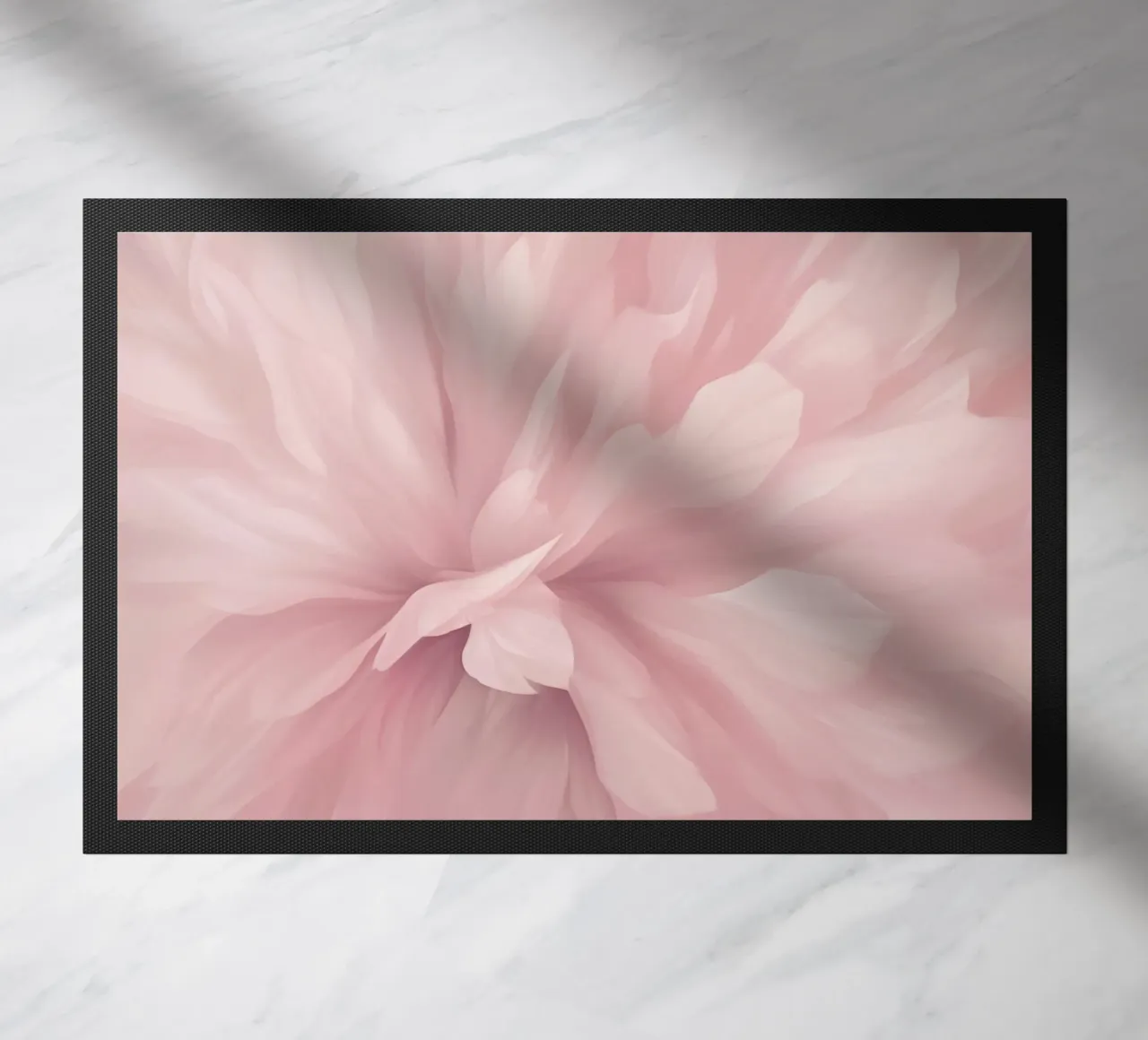 Bare Essence Bloom Brushwork Fiore astratto II zerbino da Andrea Haase Floral Passion