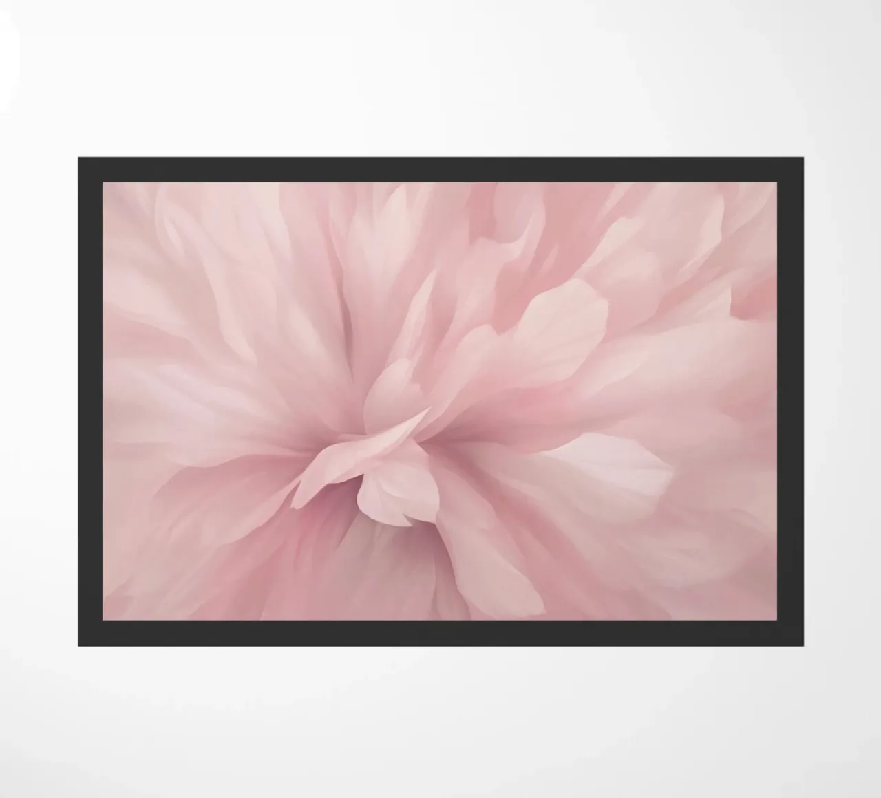 Bare Essence Bloom Brushwork Fiore astratto II zerbino da Andrea Haase Floral Passion