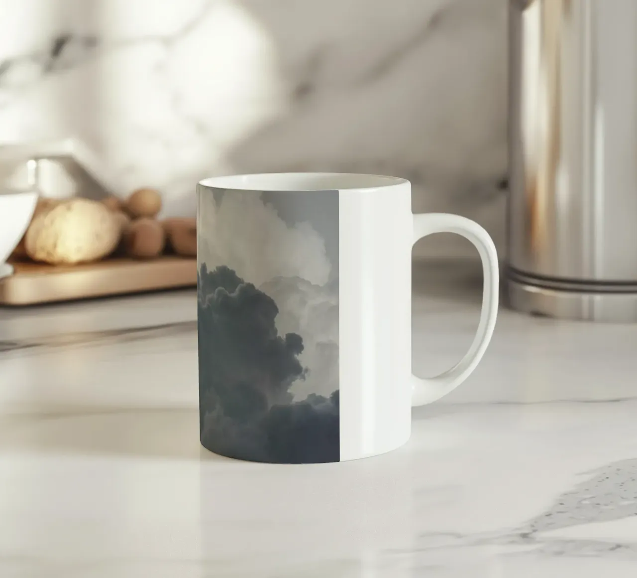 Foreshadow tazza in ceramica da Nur Mut