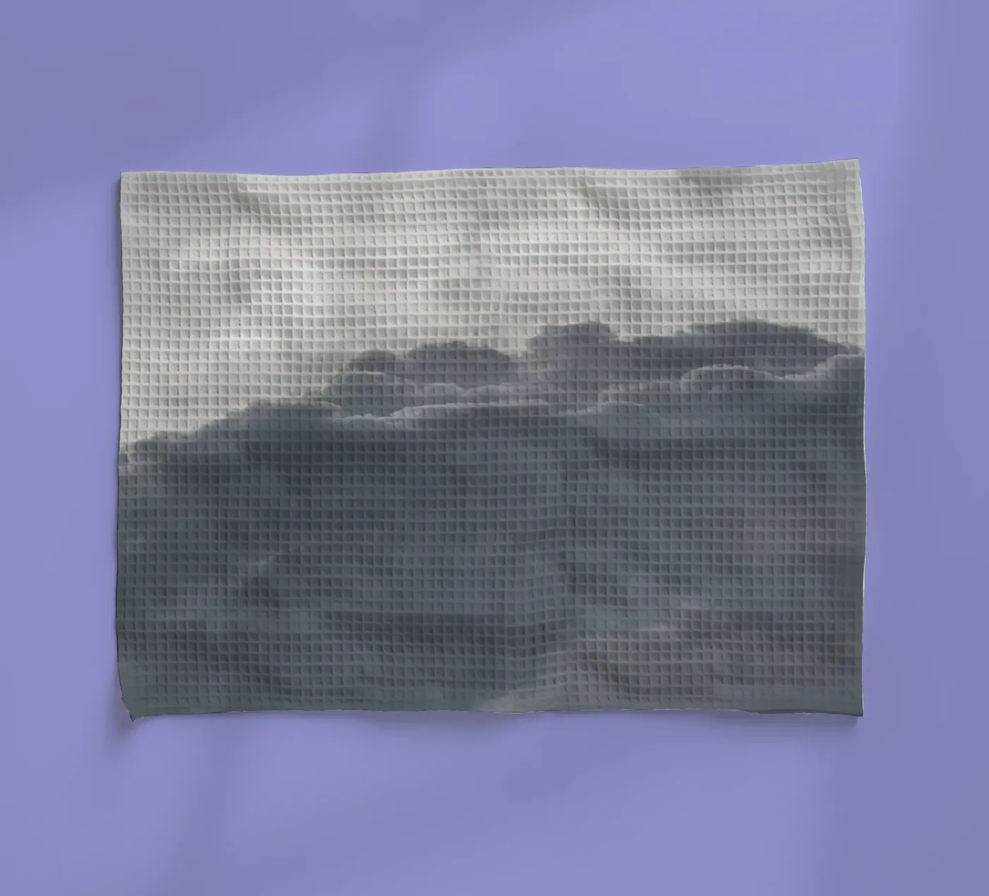 Foreshadow tea towel by Nur Mut