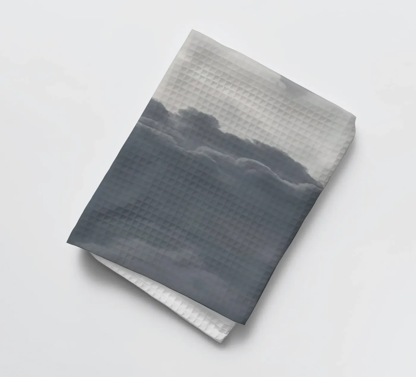 Foreshadow tea towel by Nur Mut