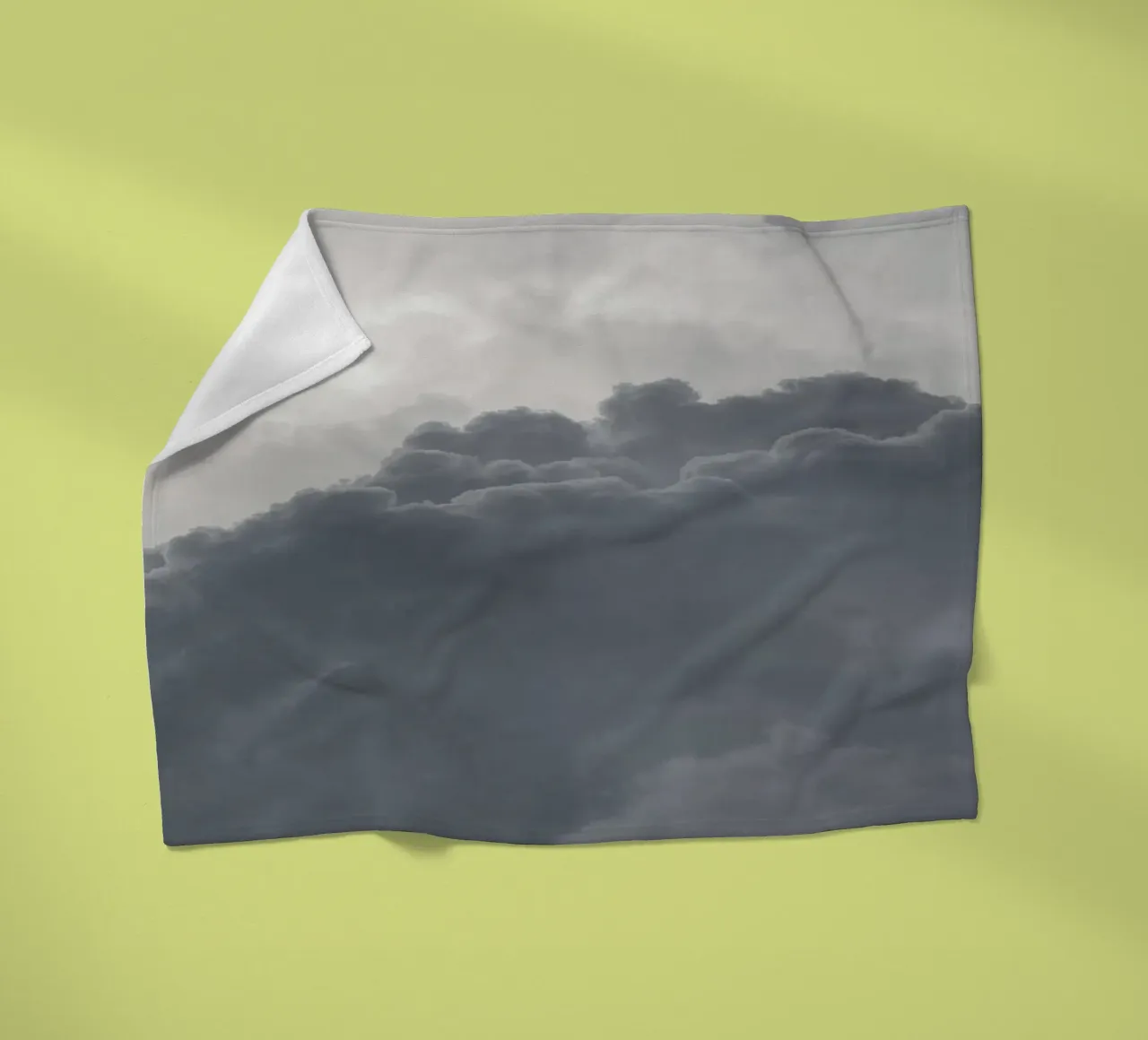 Foreshadow fleece blanket by Nur Mut