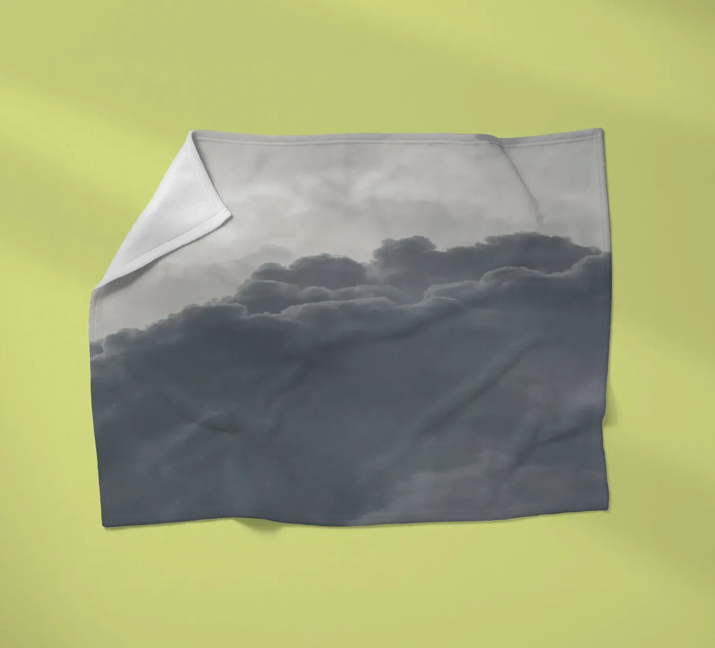 Foreshadow fleece blanket by Nur Mut