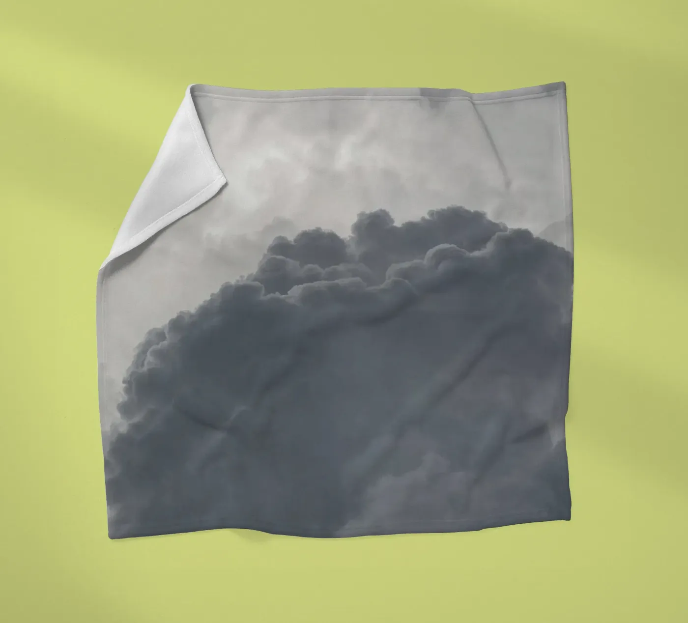 Foreshadow fleece blanket by Nur Mut