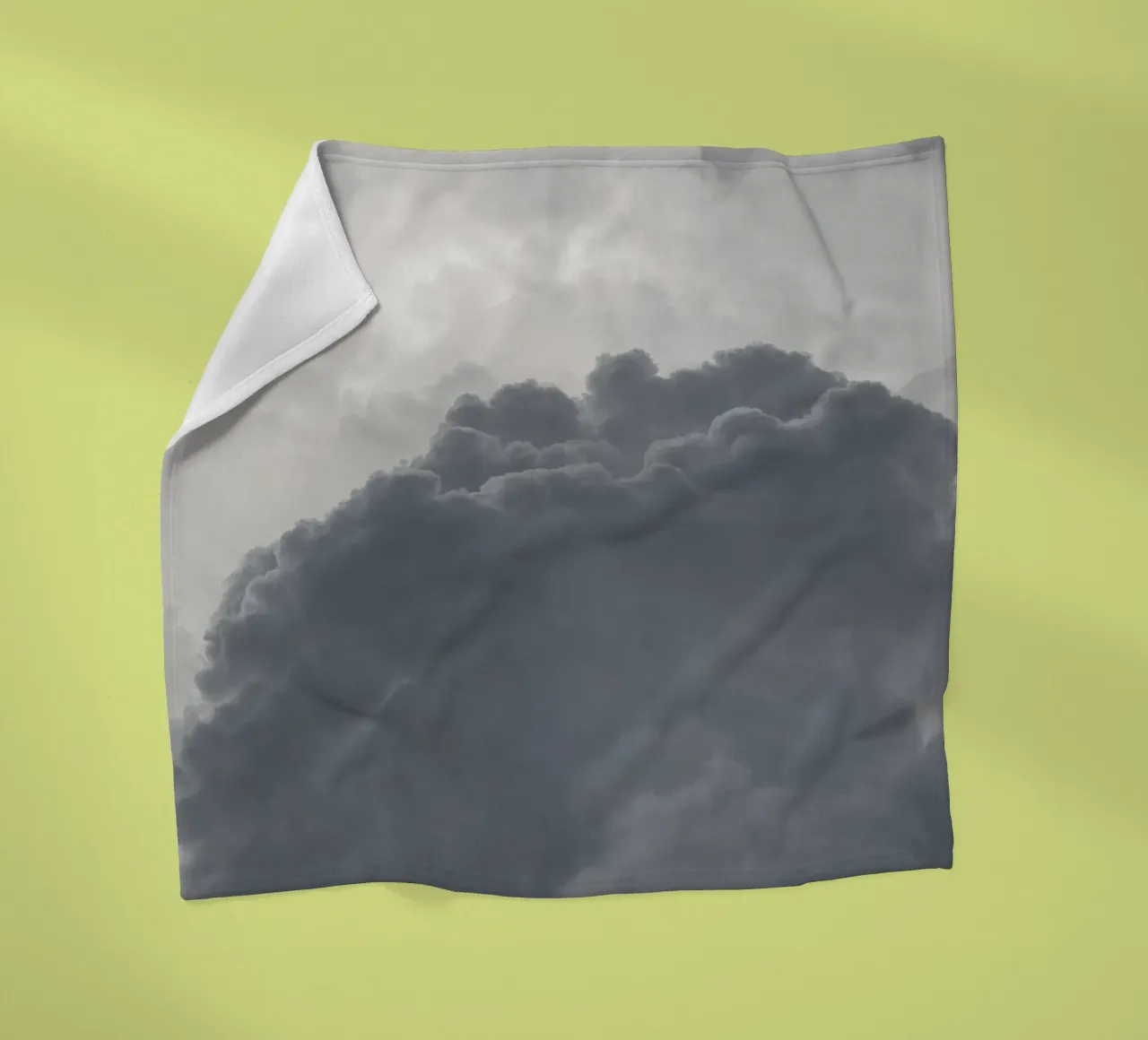 Foreshadow fleece blanket by Nur Mut