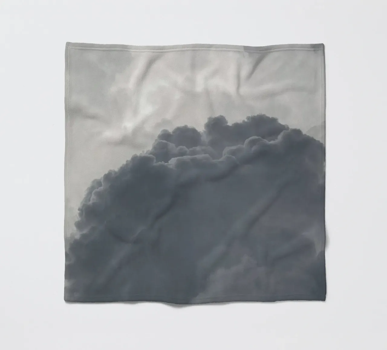 Foreshadow fleece blanket by Nur Mut