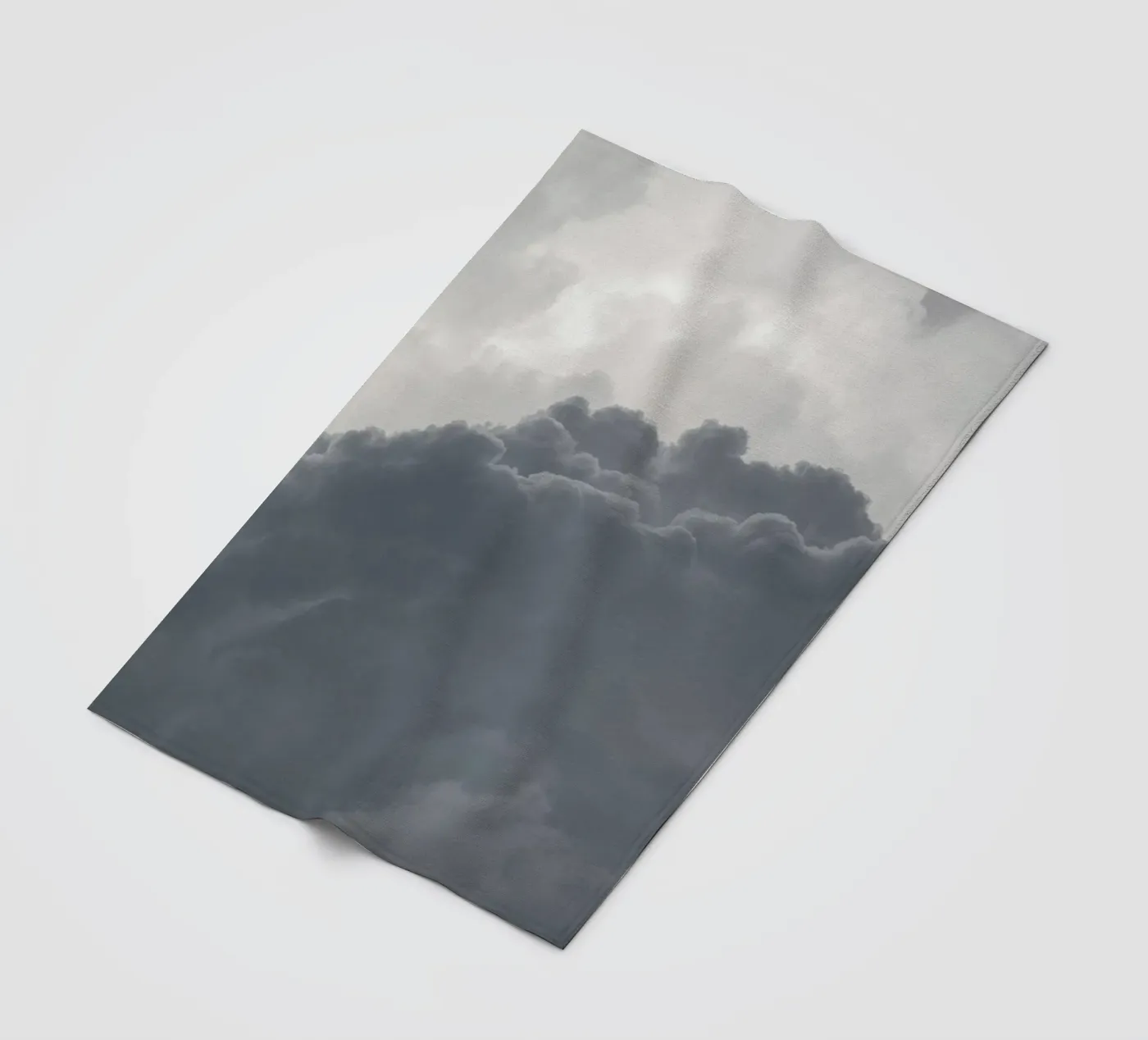Foreshadow fleece blanket by Nur Mut