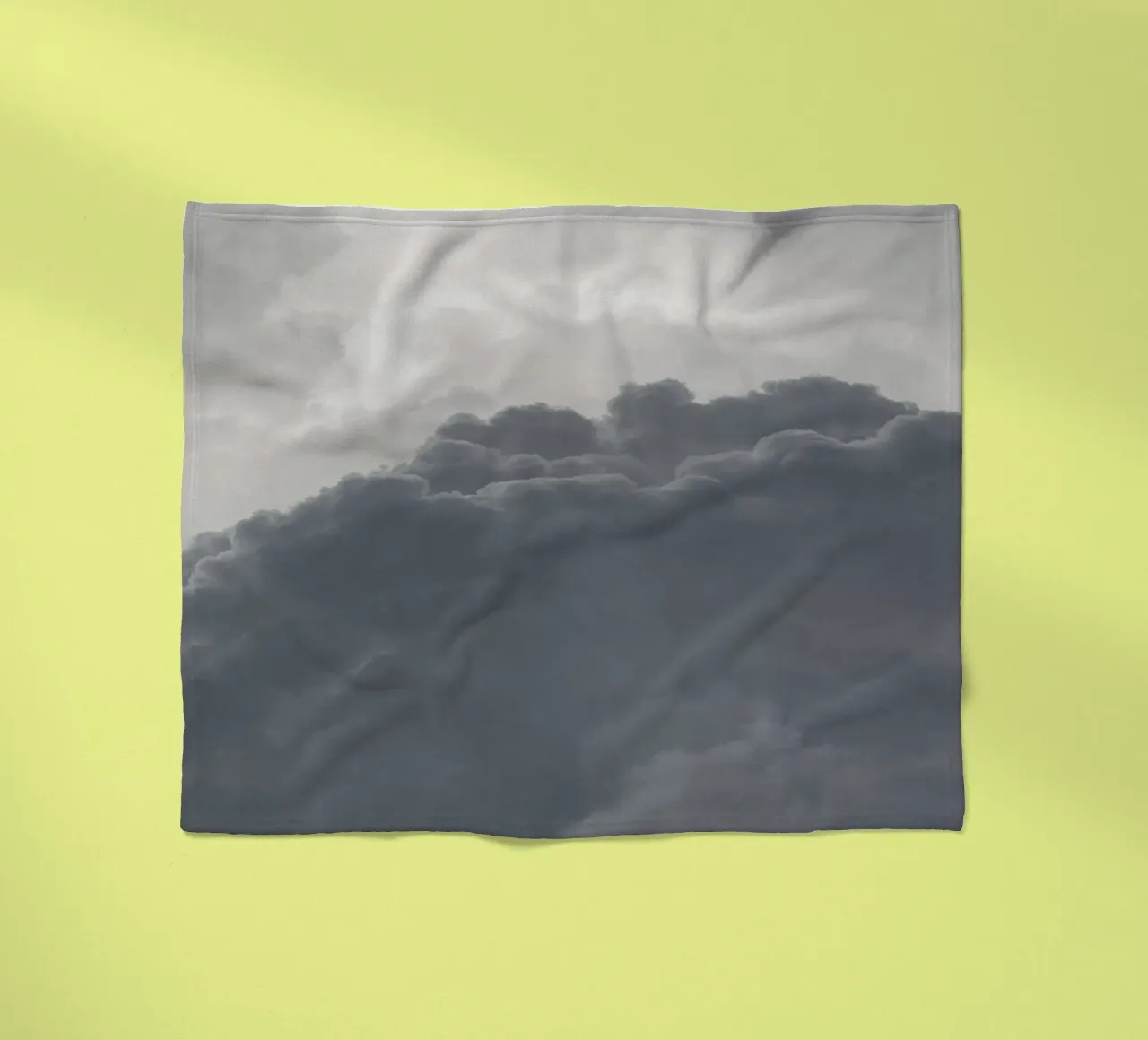 Foreshadow fleece blanket by Nur Mut