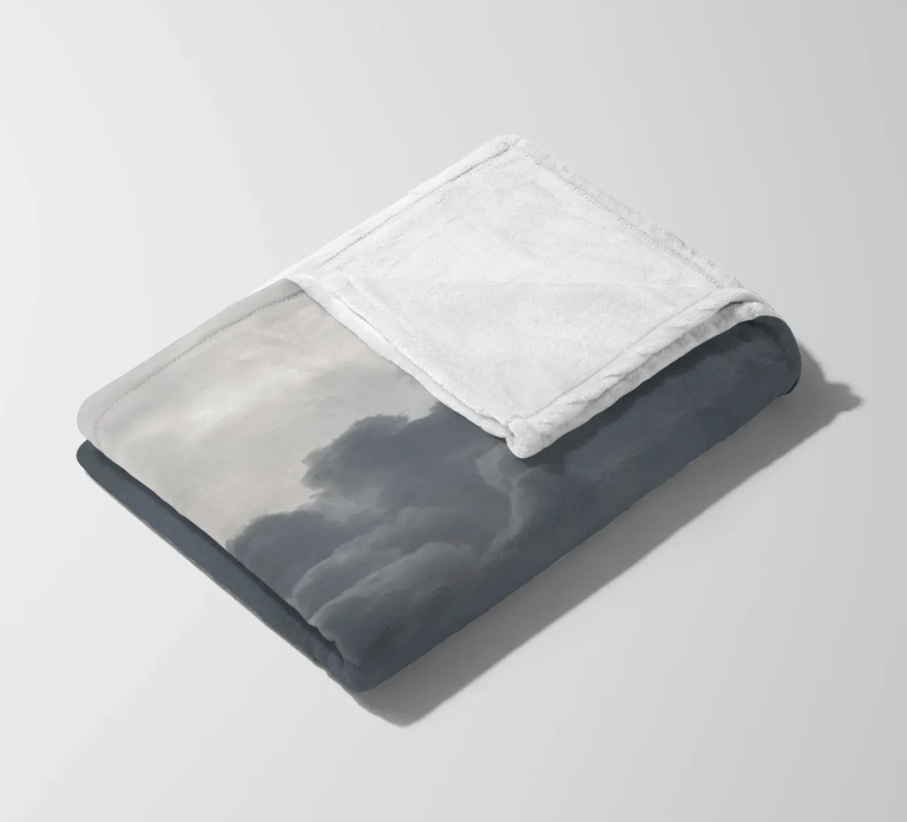 Foreshadow fleece blanket by Nur Mut