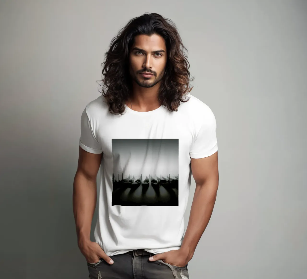 Gondola Study 3 t-shirt da Michael J. Reibert