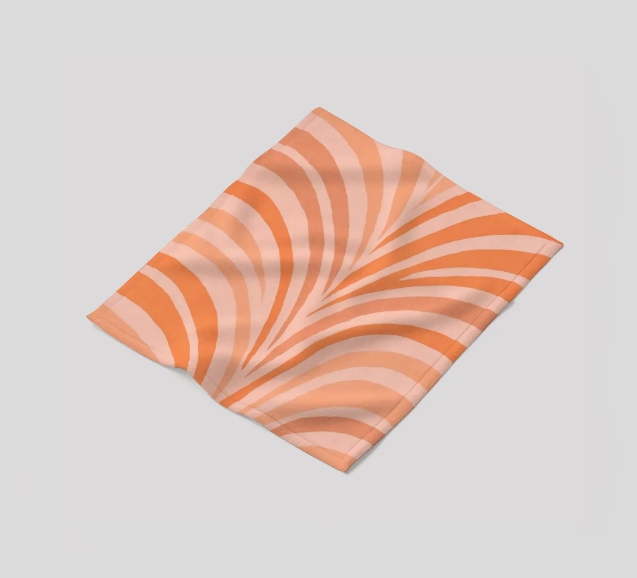 Forme di fiocco Boho Mandarino caldo coperta in pile da Andrea Haase Modern Home