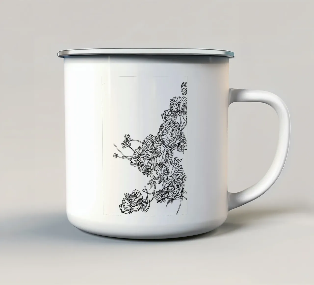 Mono tazza in smalto da https://www.resourceloop.nl