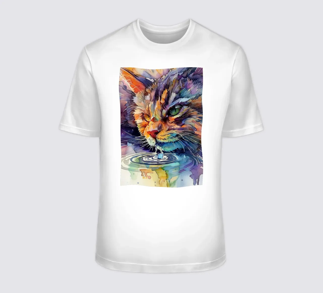 Acqua potabile per gatti t-shirt da Justyna Jaszke JBJart