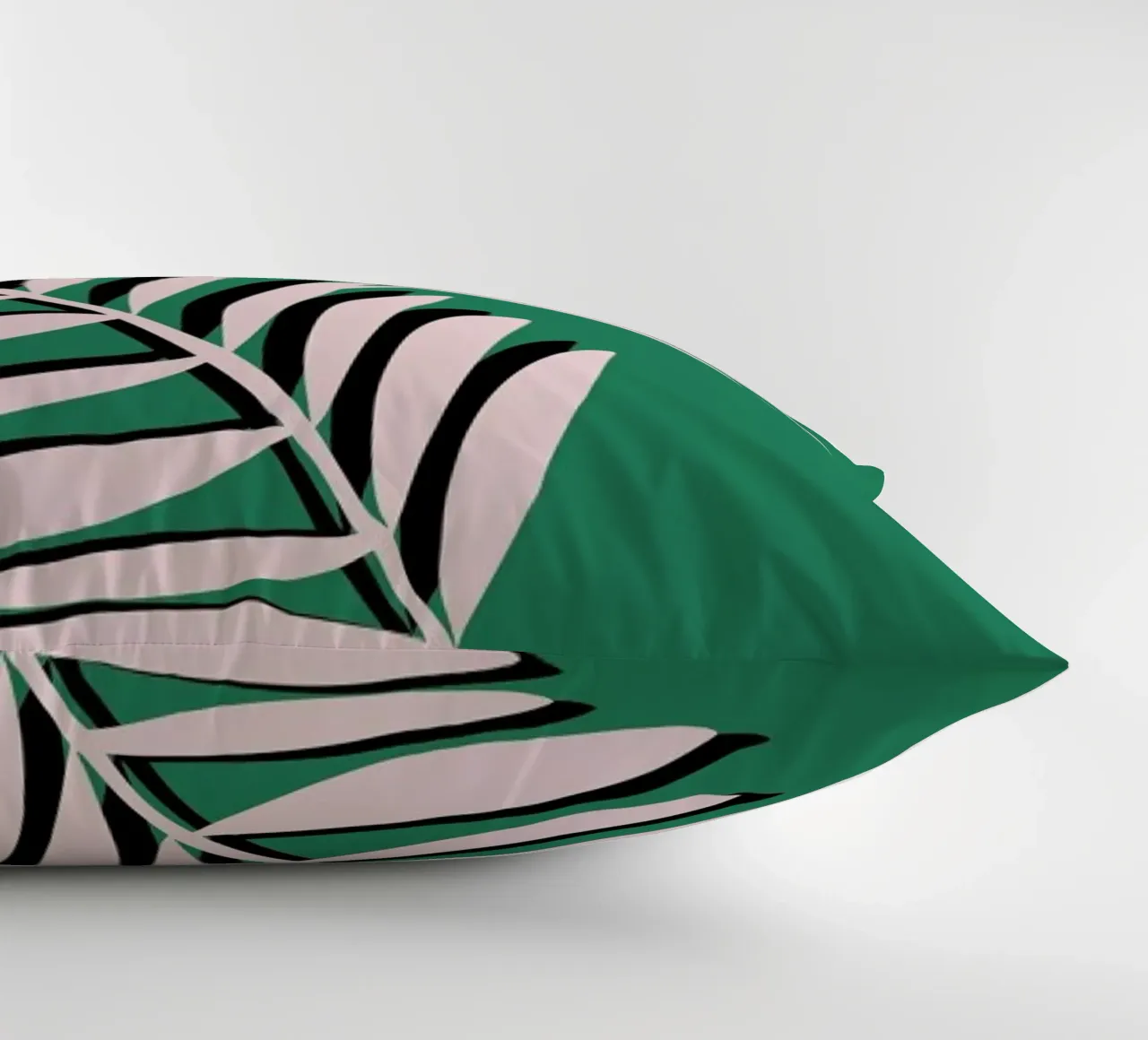 Palm Leaves in Moonlight cuscino da Linda Gobeta
