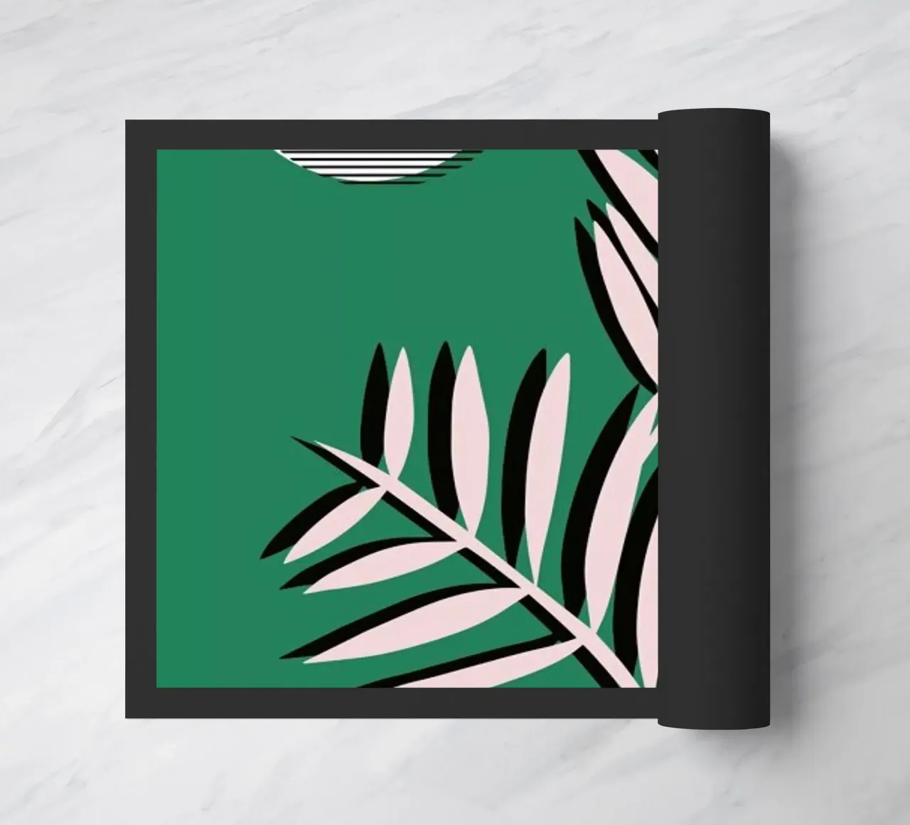 Palm Leaves in Moonlight zerbino da Linda Gobeta