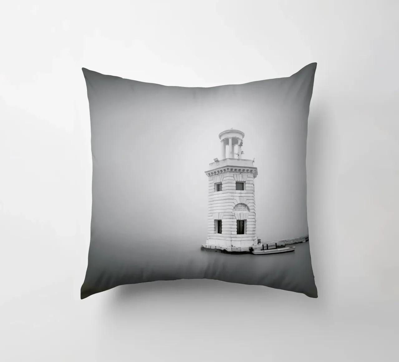 Faro San Giorgio Maggiore cuscino da Michael J. Reibert