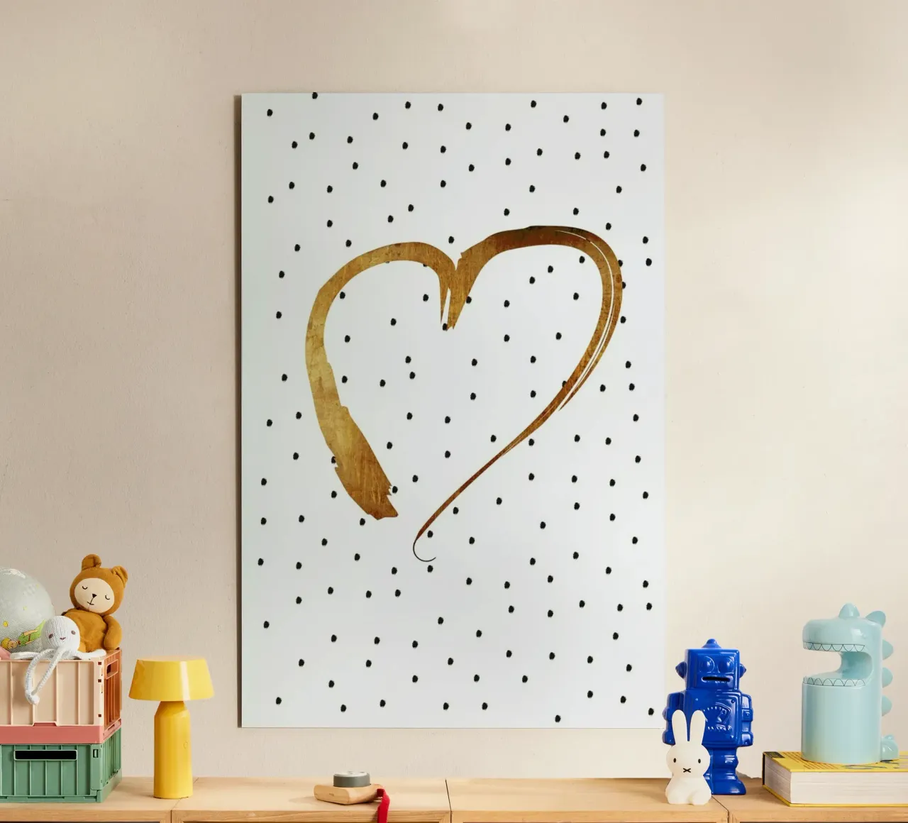 Heart 1 alluminio dibond da Froilein Juno
