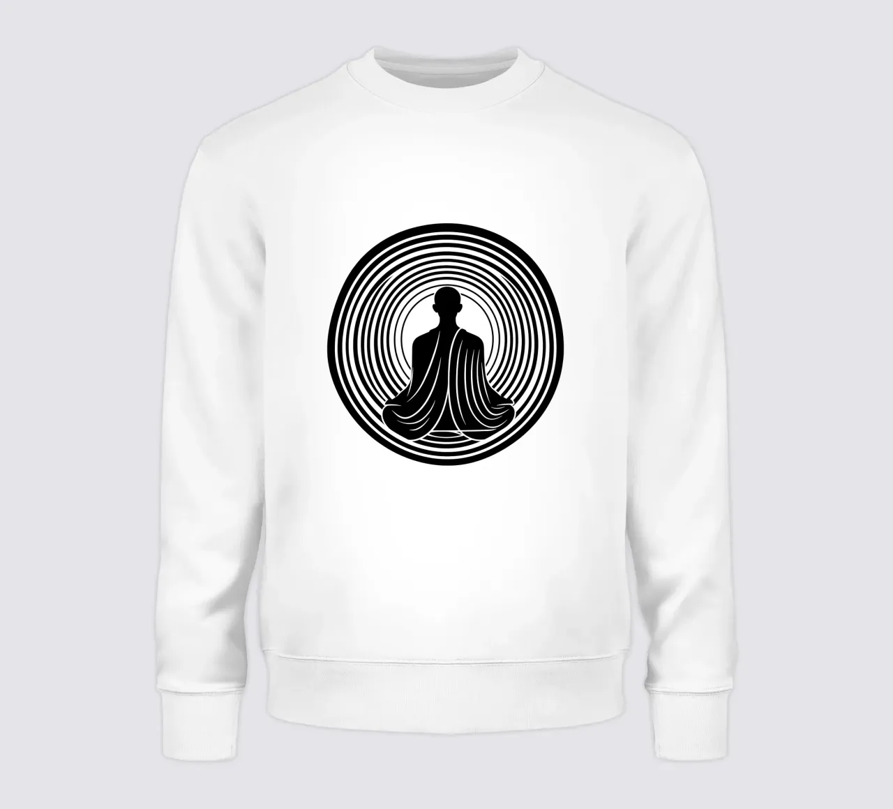 Meditazione | Lineart felpa da Autofocus