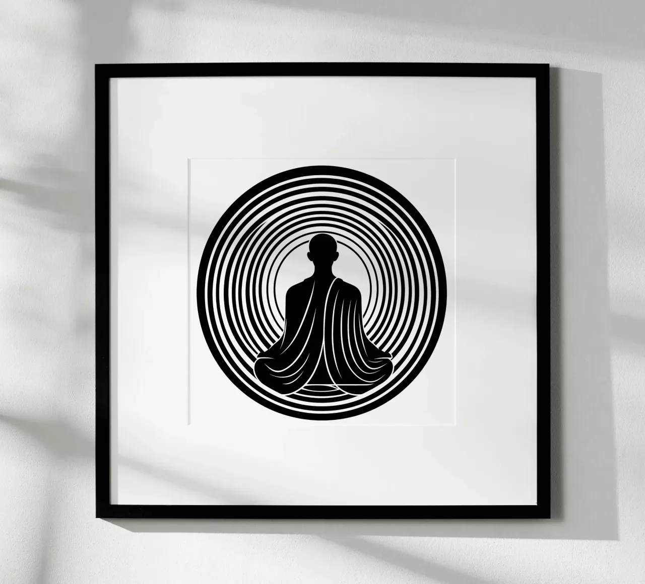 Meditazione | Lineart poster da Autofocus