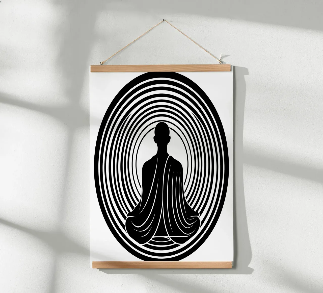 Meditazione | Lineart poster da Autofocus